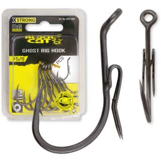 Black Cat - Ghost Rig-Haken DG 7/0 coating 5 Stück