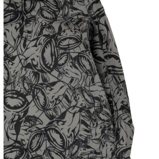 Black Cat - Beach Shorts XXXL - grau/schwarz