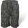 Black Cat - Beach Shorts XXXL - grau/schwarz