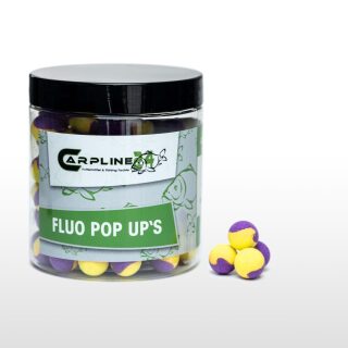 Carpline24 - Two Tone Fluo Pop Ups - Purple / Gelb 12 mm Kokos