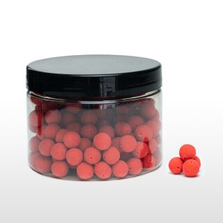 Carpline24 - Mini Fluo Boilies - Rot Robin Red