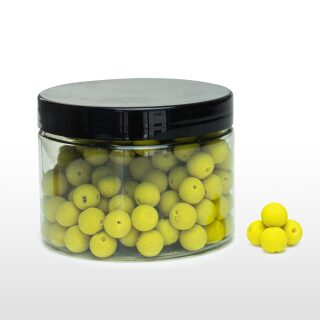 Carpline24 - Mini Fluo Boilies - Gelb Leber