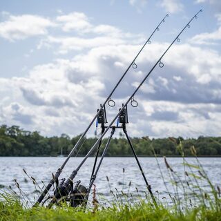 Avid Carp Lok Down 2 Rod Buzz Pod - 8"