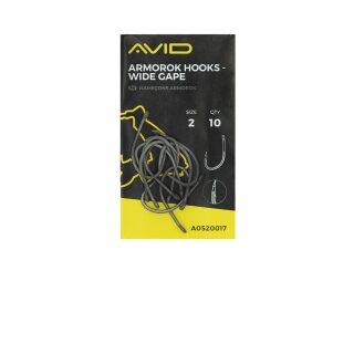 Avid Carp Armorok Hooks Wide Gape Size 6