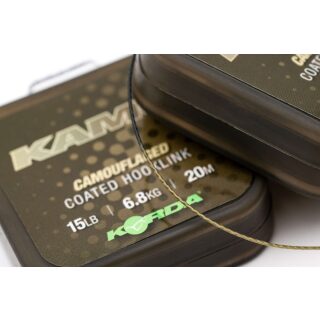 Korda Kamo Coated Hooklink 20lb - 20m