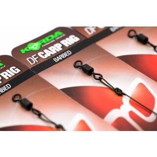 Korda N-Trap DF Rig Wide Gape Barbless