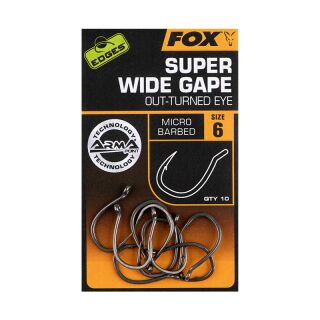 Fox - Edges Armapoint Super Wide Gape (Outturned  Eye) - Size 4