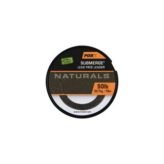 Fox - EDGES Naturals Submerge Leader 40lb - 10m