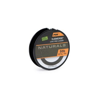 Fox - EDGES Naturals Submerge Leader 30lb - 10m