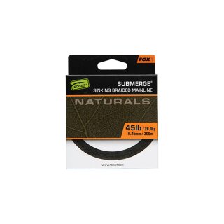 Fox - EDGES Naturals Submerge Braid - 0.20mm 35lb 600m