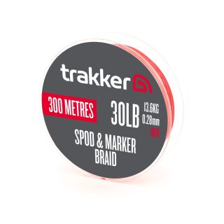 Trakker Spod Marker Braid Red 20lb - 9.07kg / 0.24mm