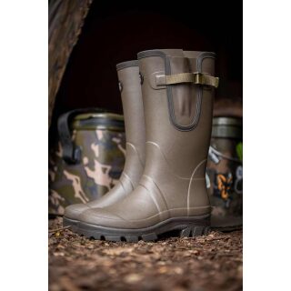 Fox - Neoprene Lined Camo/Khaki Rubber Boot Size 11