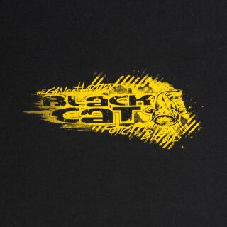 Black Cat - Black Shirt S