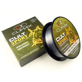 Climax - Cult Carp Sport Mono Grey 0,25mm 1000m