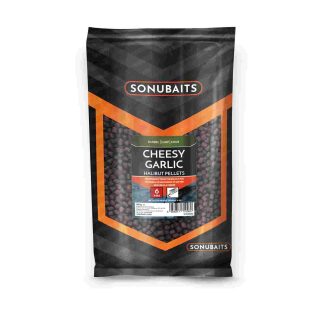 Sonubaits - Cheesy Garlic Halibut Pellets - 6 mm 900 g