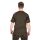 Fox - Khaki/Camo Outline T-Shirt - L