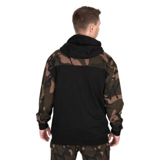 Fox - LW BLack/Camo Split Zip Hoody - 3XL