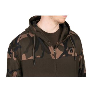 Fox - LW Kakhi/Camo Split Zip Hoody - L