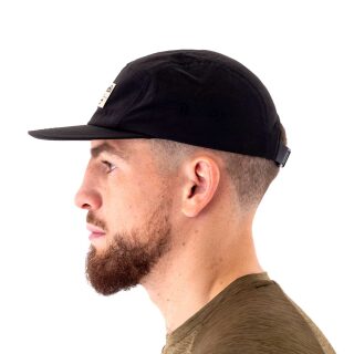 Trakker 5 Panel Black Cap