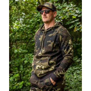 Korda Dark Kamo Zip Hoodie L