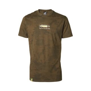 Geoff Anderson - Organic T-Shirt Peace Pike - leaf