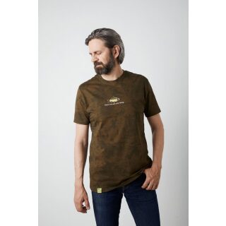 Geoff Anderson - Organic T-Shirt Peace Carp - leaf