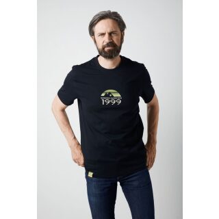 Geoff Anderson - Organic T-Shirt Retro - schwarz 3XL