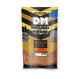 Sonubaits - DM Natural Feeder Groundbait Hemp &...