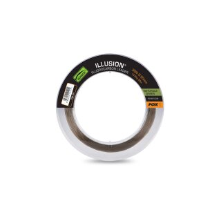 Fox - Illusion Fluorocarbon Leader Naturals Green - 50m