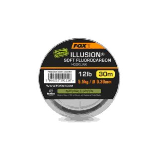 Fox - Illusion Fluorocarbon Soft Hooklink Naturals Green...