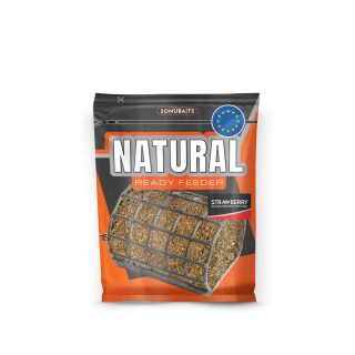 Sonubaits - Natural Ready Feeder Strawberry 750 g