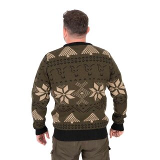 Fox - Festive Jumper - 2XL