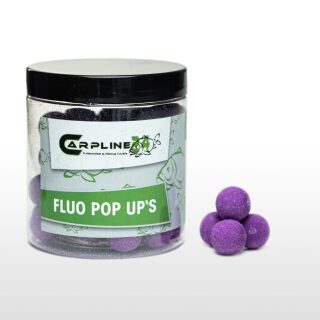 Carpline24 - Fluo Pop Ups - Violett 12 mm Erdbeere