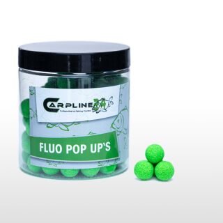 Carpline24 - Fluo Pop Ups - Grün 12 mm Knoblauch